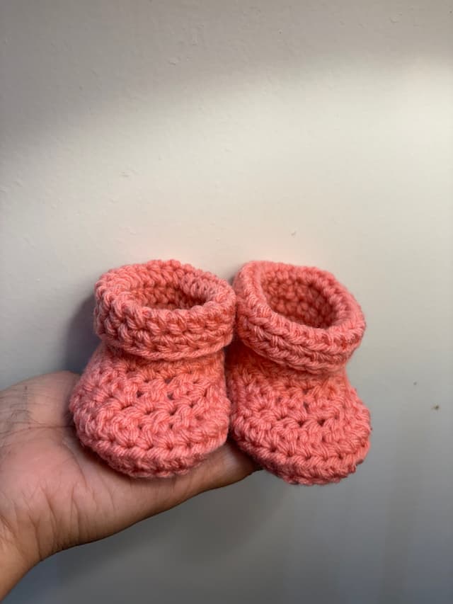 Simple baby boots (3 - 12 months)