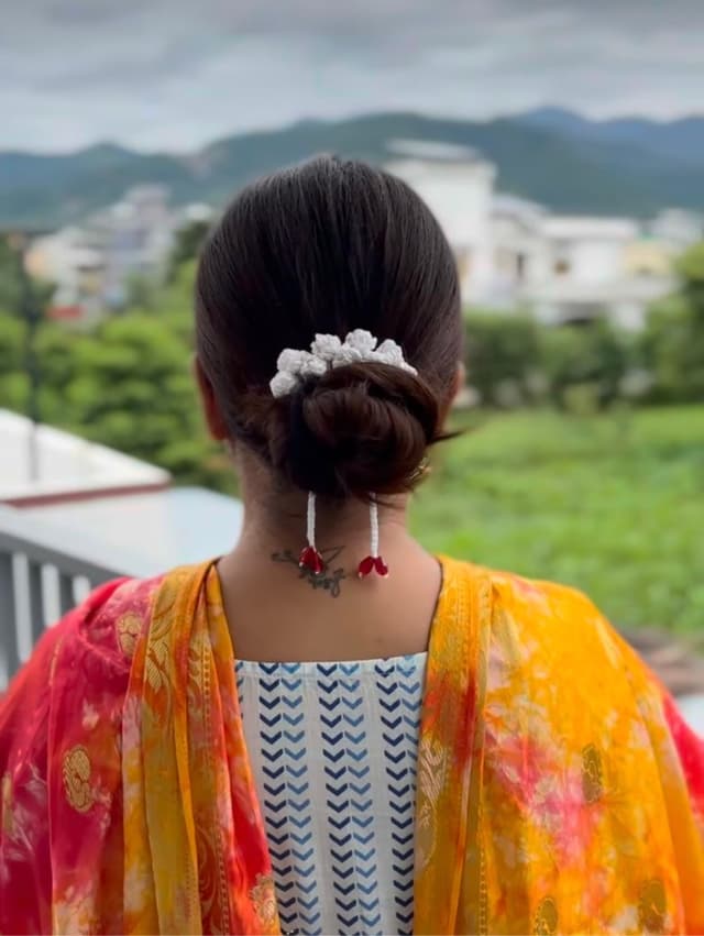 Crochet Mogra Gajra